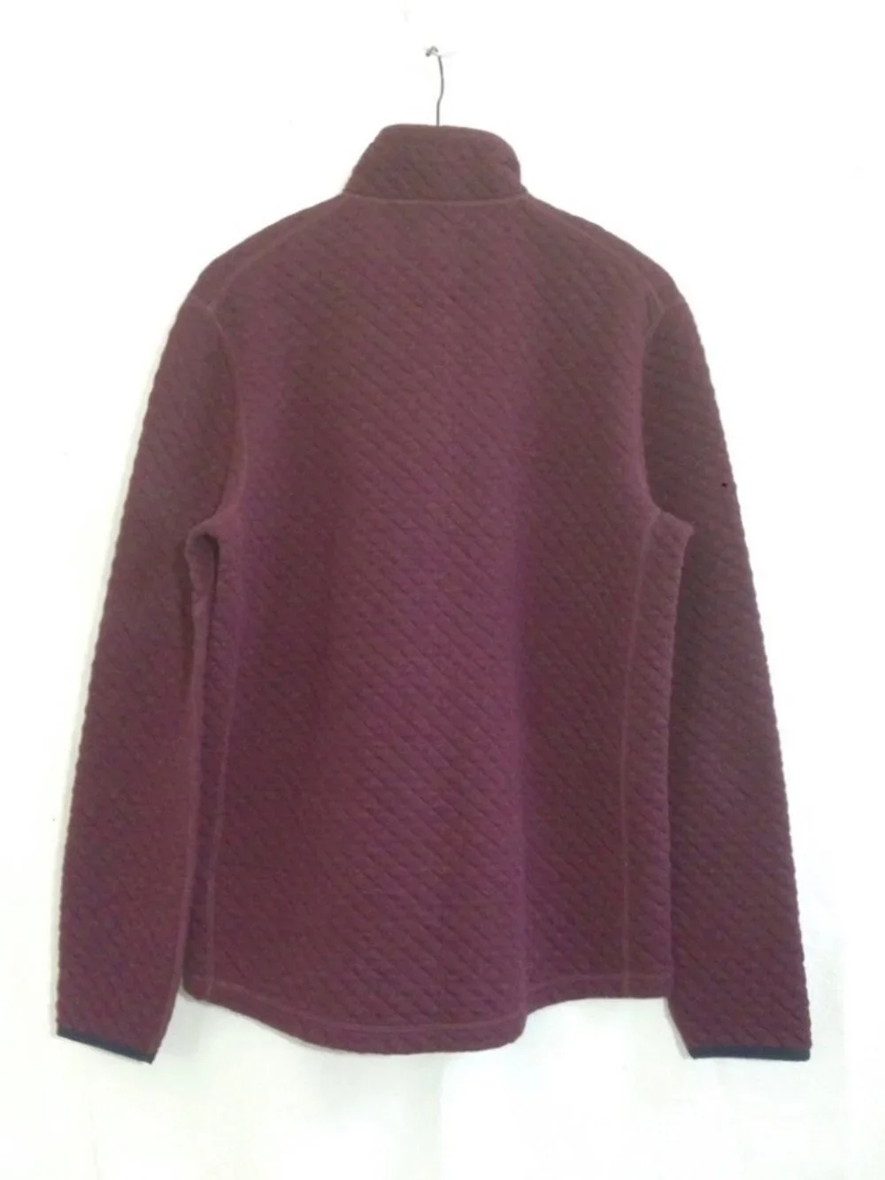 J.Crew Men’s Quilted Diamond Half-zip Pullover Sample - Med - NWT
